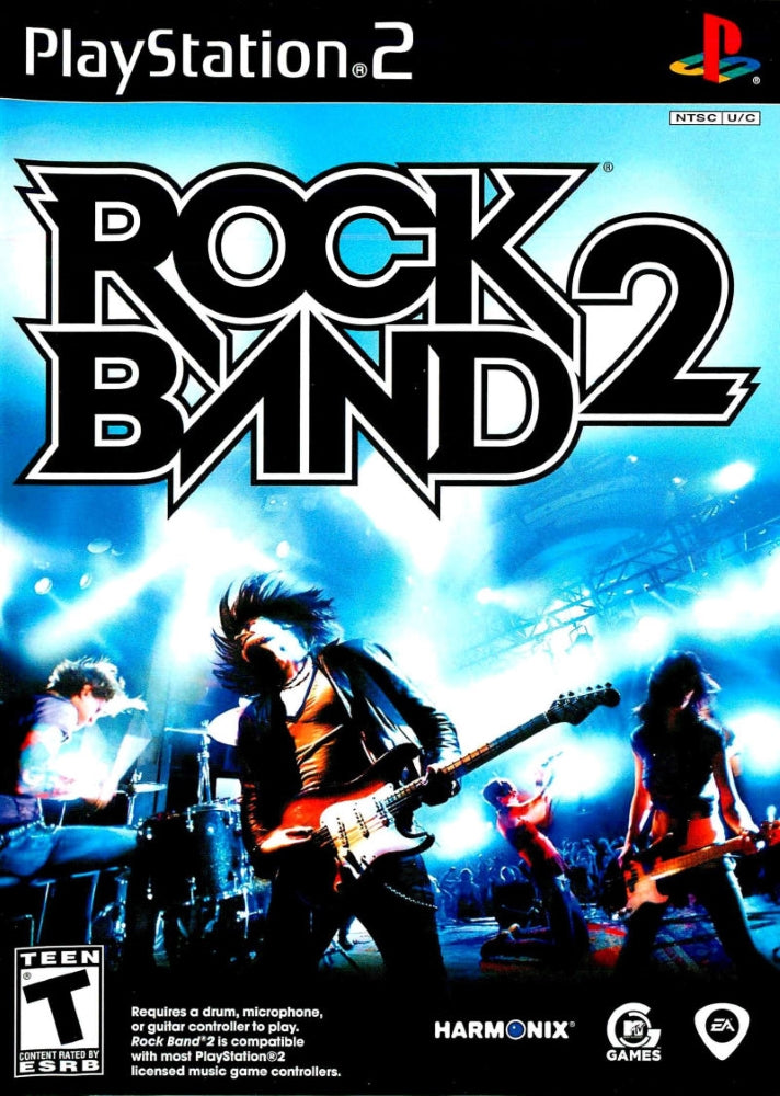 Rock Band 2 PS2 - Video Game - Used - CaveGamers