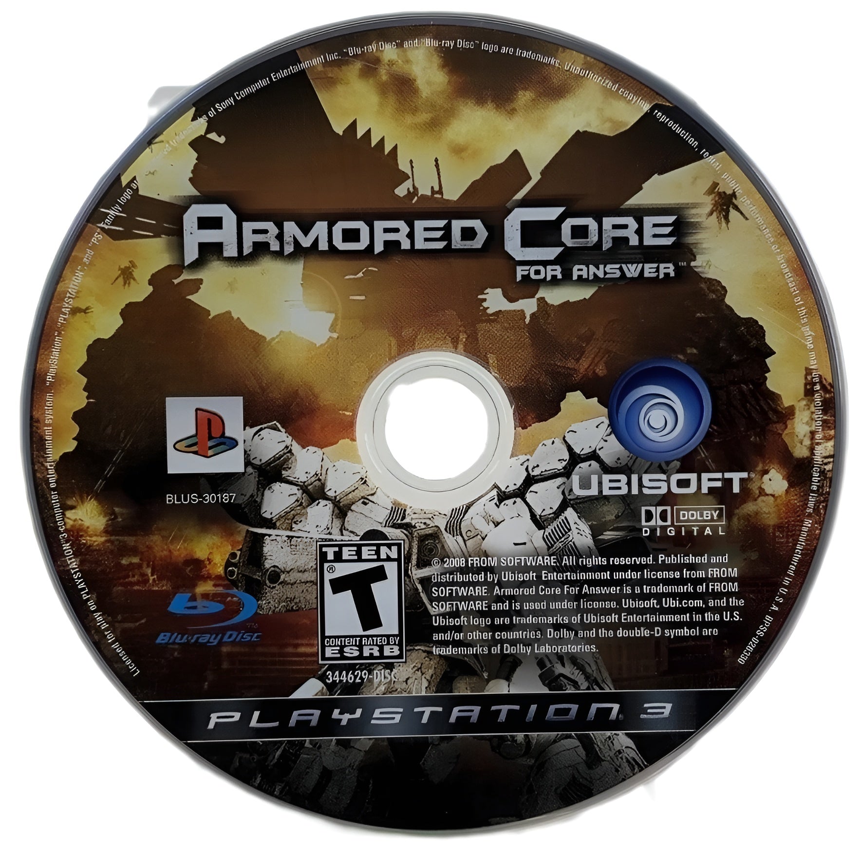 Armored Core For Answer PS3 - Video Game - Used - CaveGamers - Image 3