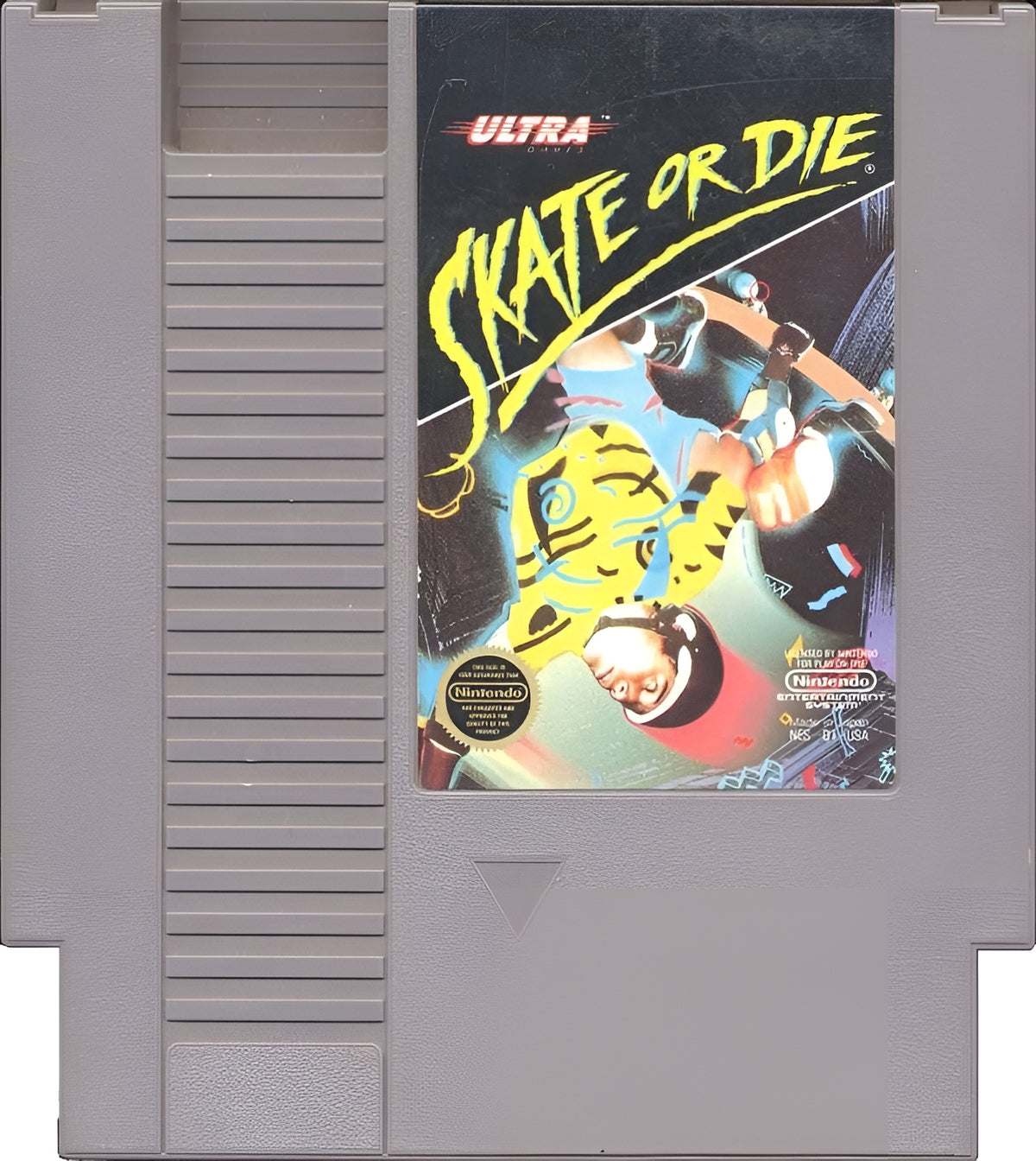 Skate Or Die NES - Video Game - Used - CaveGamers - Image 3