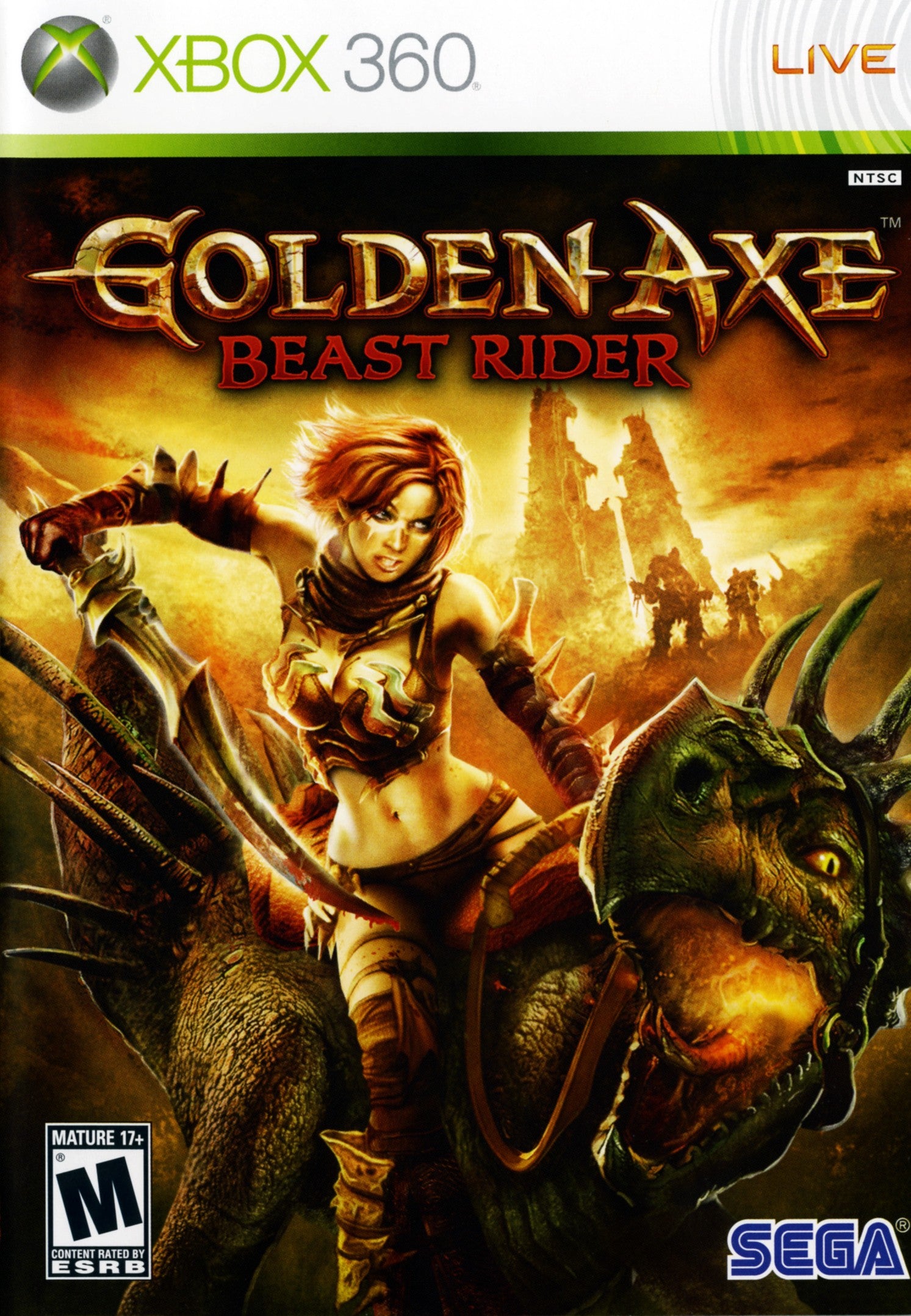 Golden Axe Beast Rider Xbox 360 - Video Game - Used - CaveGamers