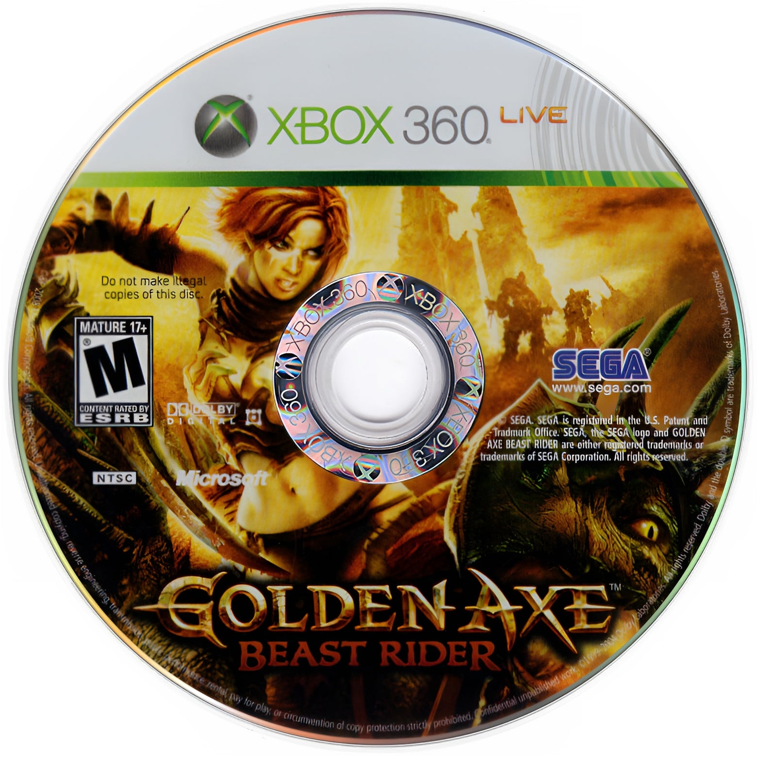 Golden Axe Beast Rider Xbox 360 - Video Game - Used - CaveGamers - Image 3