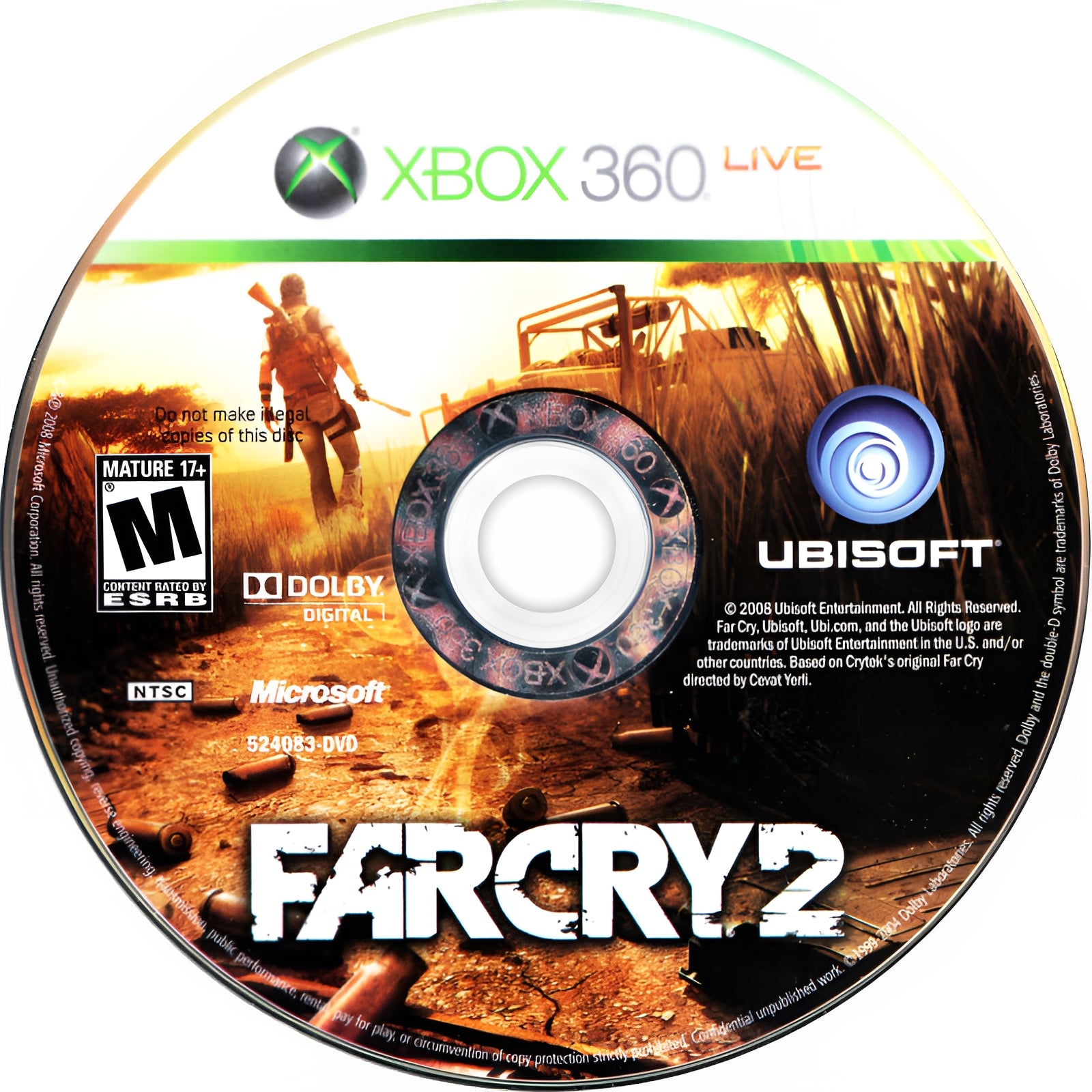 Far Cry 2 Xbox 360 - Video Game - Used - CaveGamers - Image 3