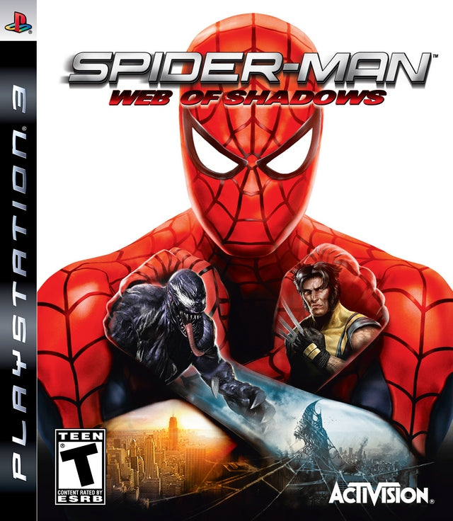 Spider-Man: Web of Shadows PS3 - Video Game - Used - CaveGamers