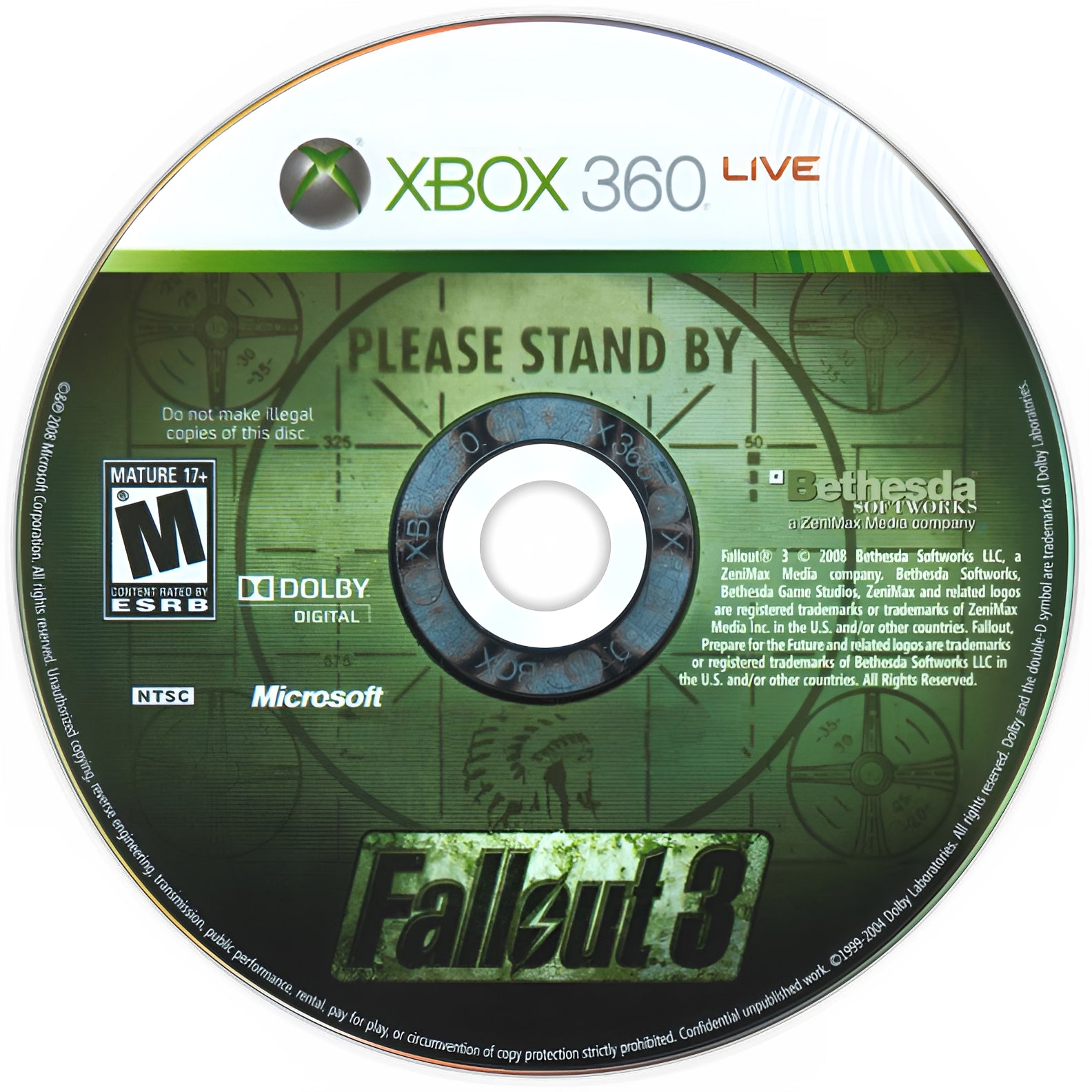Fallout 3 Xbox 360 - Video Game - Used - CaveGamers - Image 3