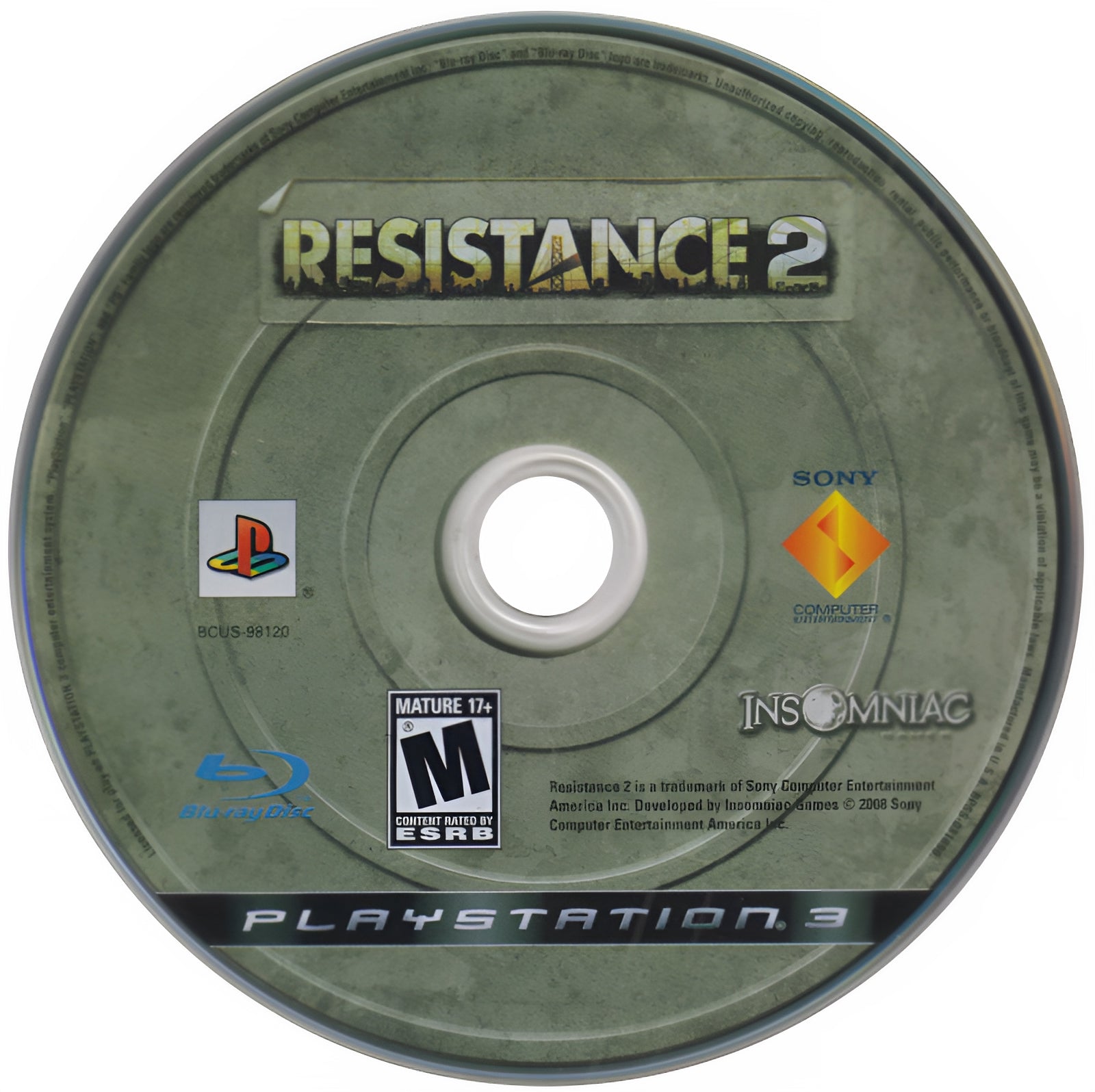 Resistance 2 PS3 - Video Game - Used - CaveGamers - Image 3