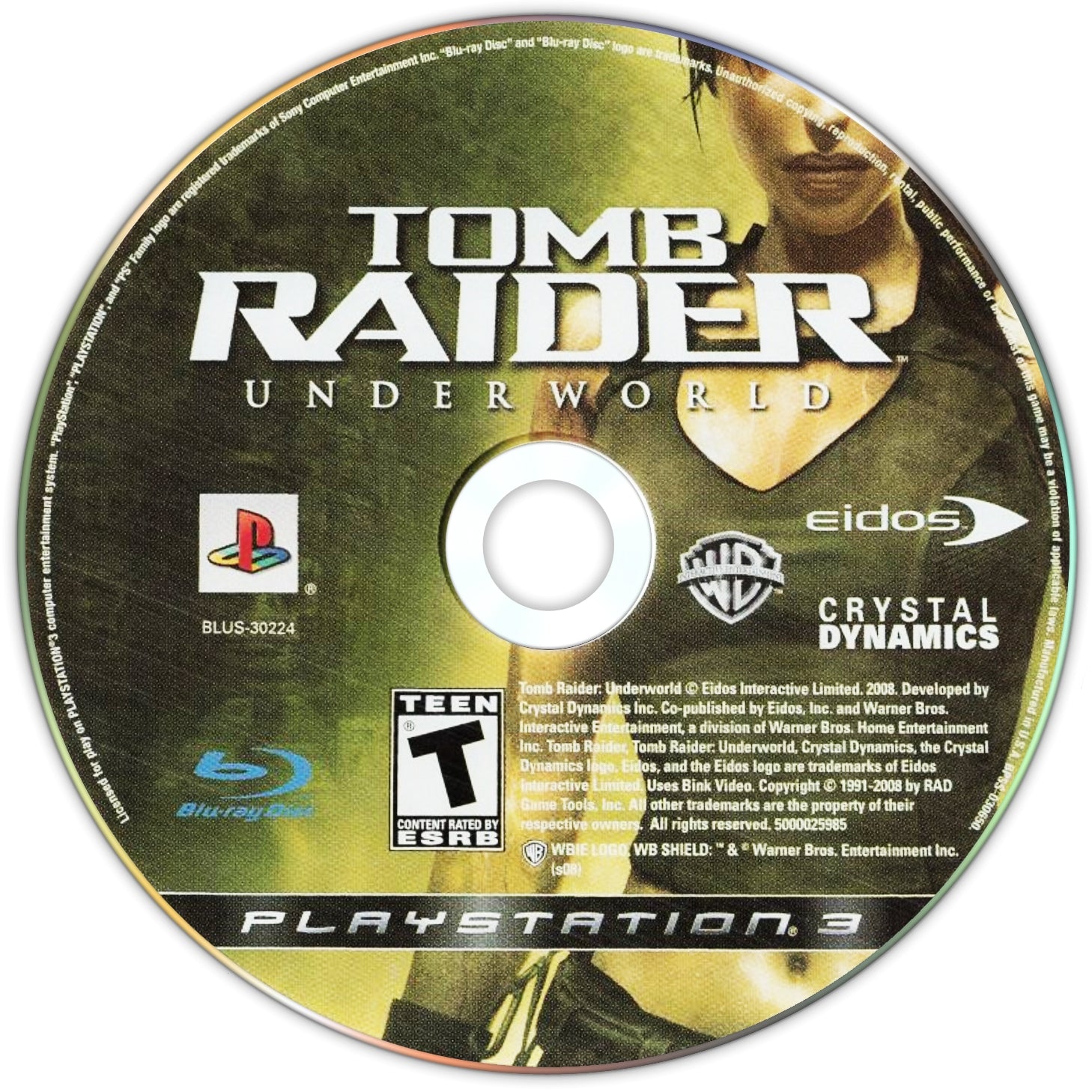 Tomb Raider Underworld PS3 - Video Game - Used - CaveGamers - Image 3