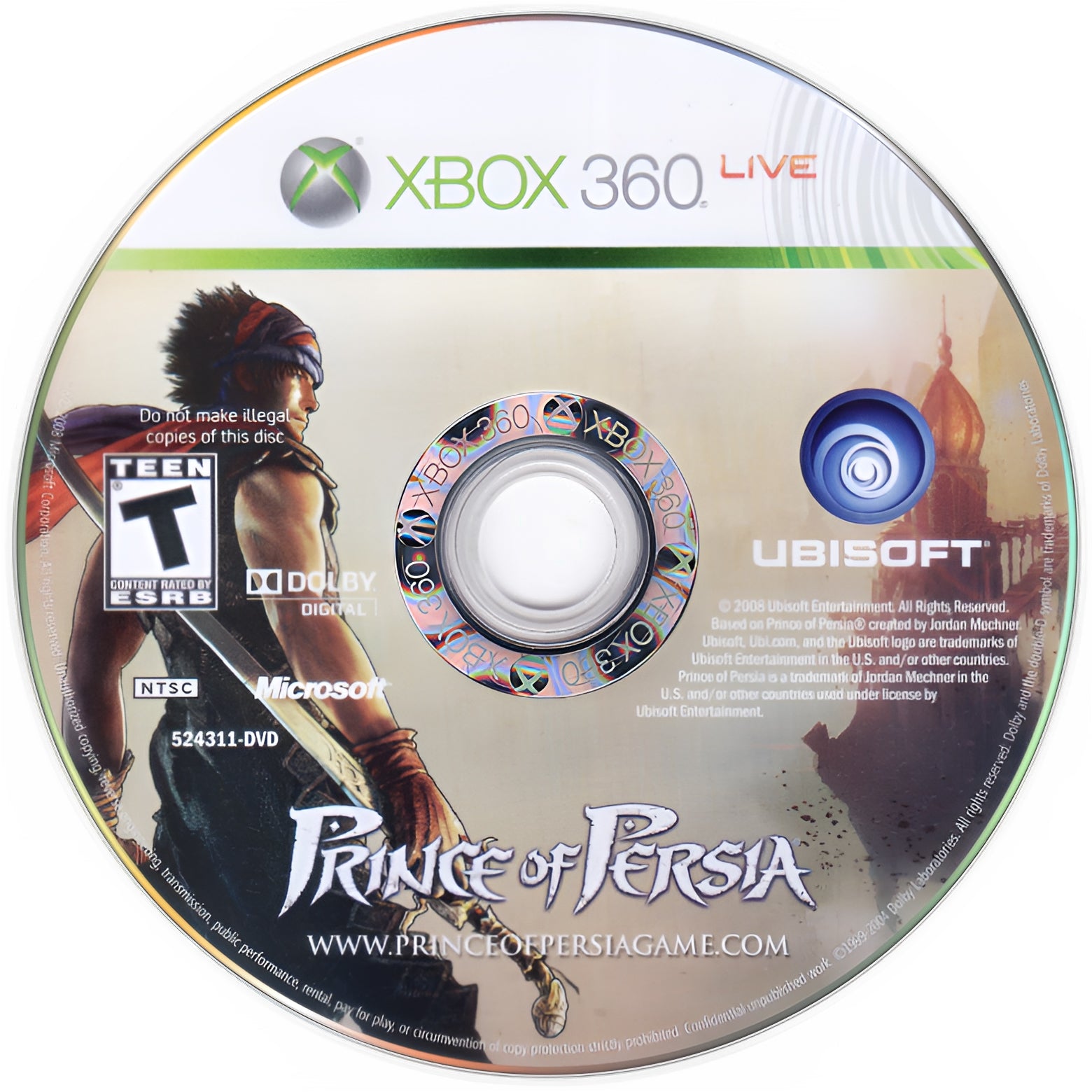 Prince of Persia Xbox 360 - Video Game - Used - CaveGamers - Image 3