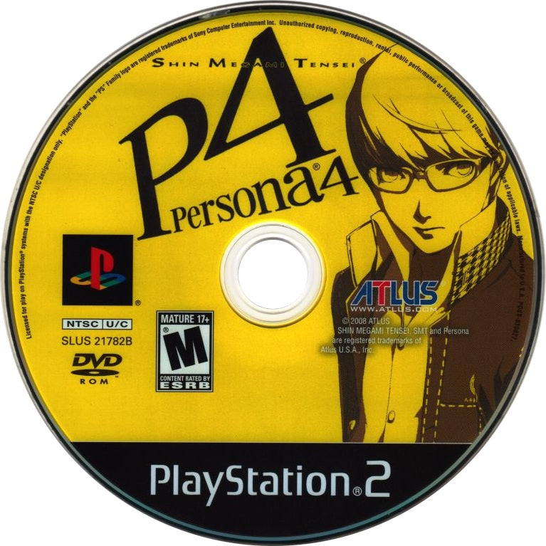 Persona 4 PS2 - Video Game - Used - CaveGamers - Image 3