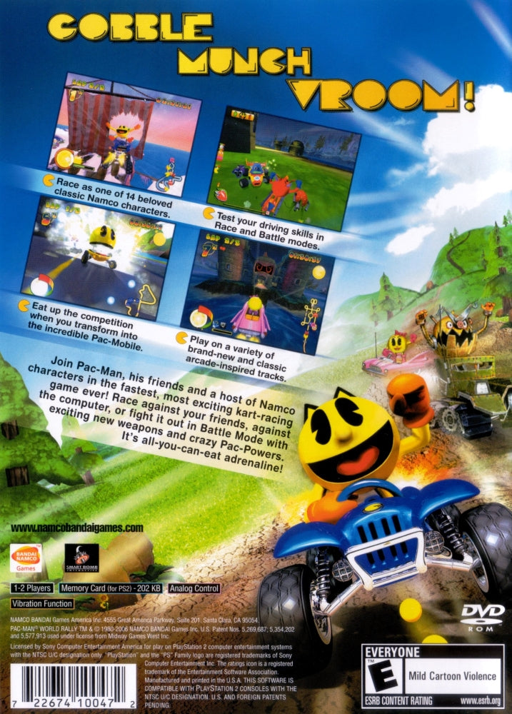 Pac-Man World Rally PS2 - Video Game - Used - CaveGamers - Image 2