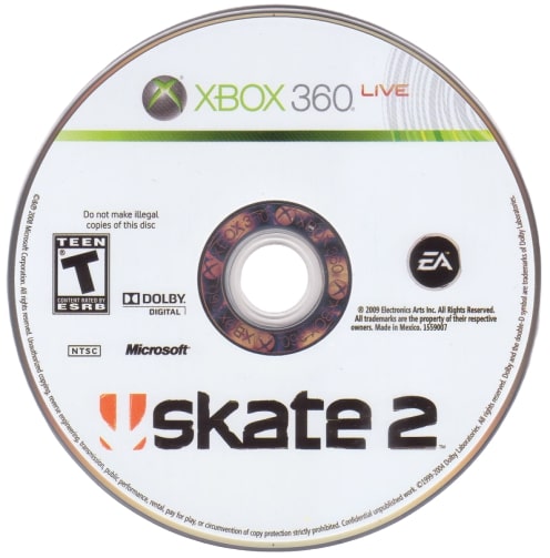 Skate 2 Xbox 360 - Video Game - Used - CaveGamers - Image 3