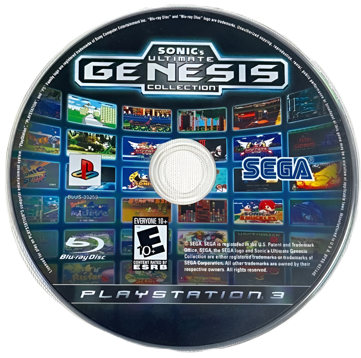 Sonic's Ultimate Genesis Collection PS3 - Video Game - Used - CaveGamers - Image 3