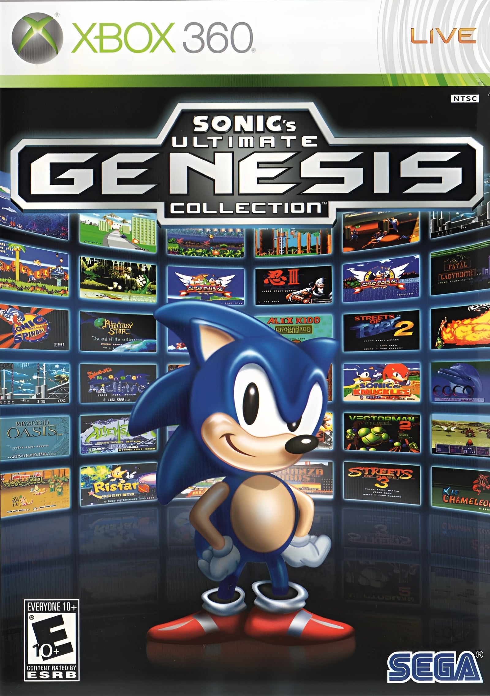 Sonic's Ultimate Genesis Collection Xbox 360 - Video Game - Used - CaveGamers