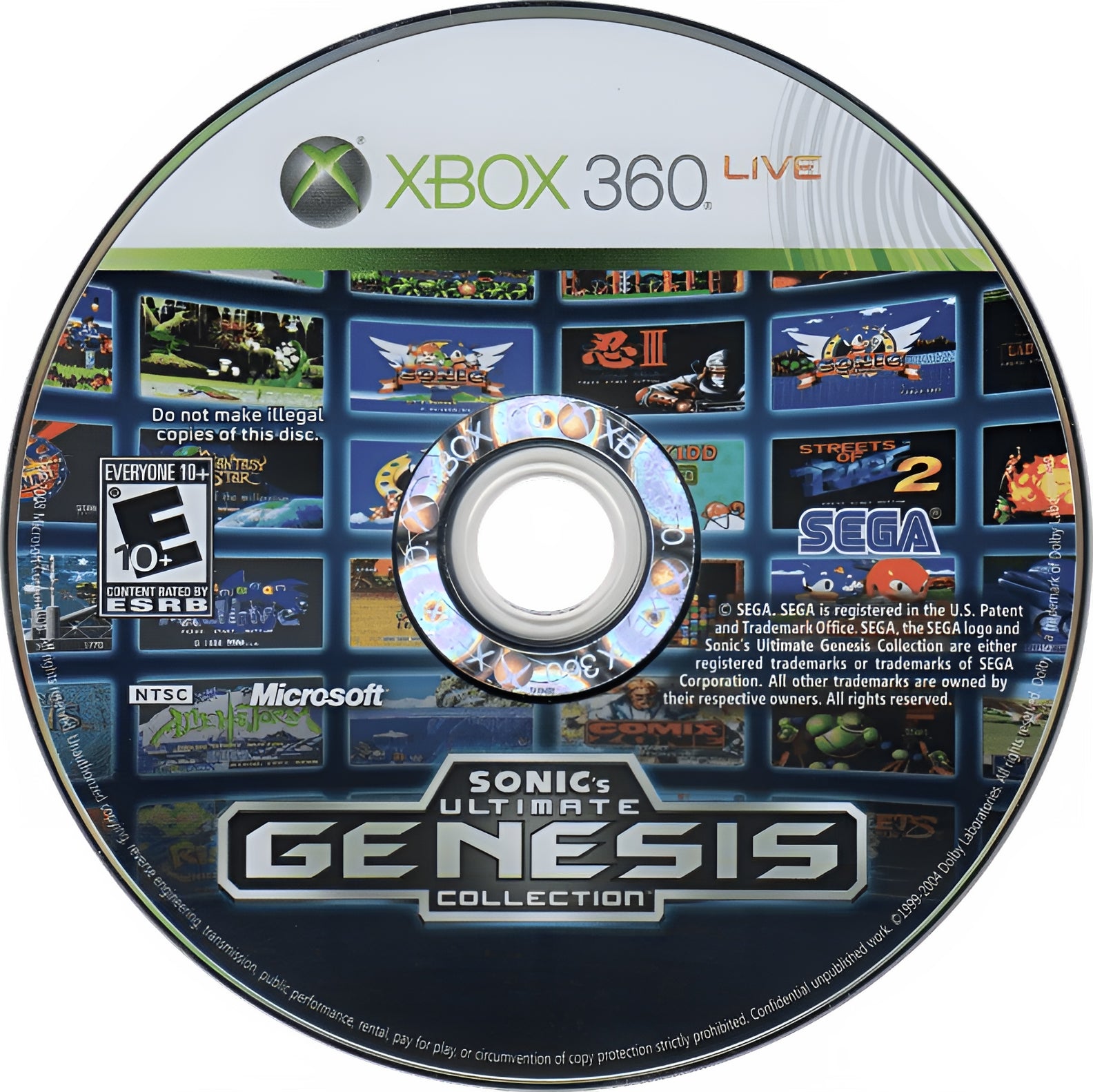 Sonic's Ultimate Genesis Collection Xbox 360 - Video Game - Used - CaveGamers - Image 3