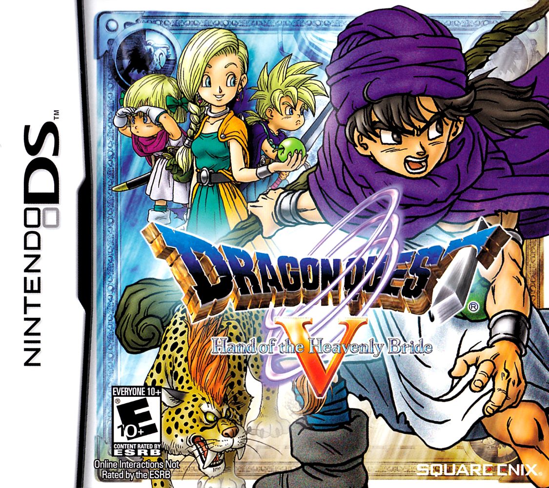 Dragon Quest V Hand of the Heavenly Bride DS - Video Game - Used - CaveGamers