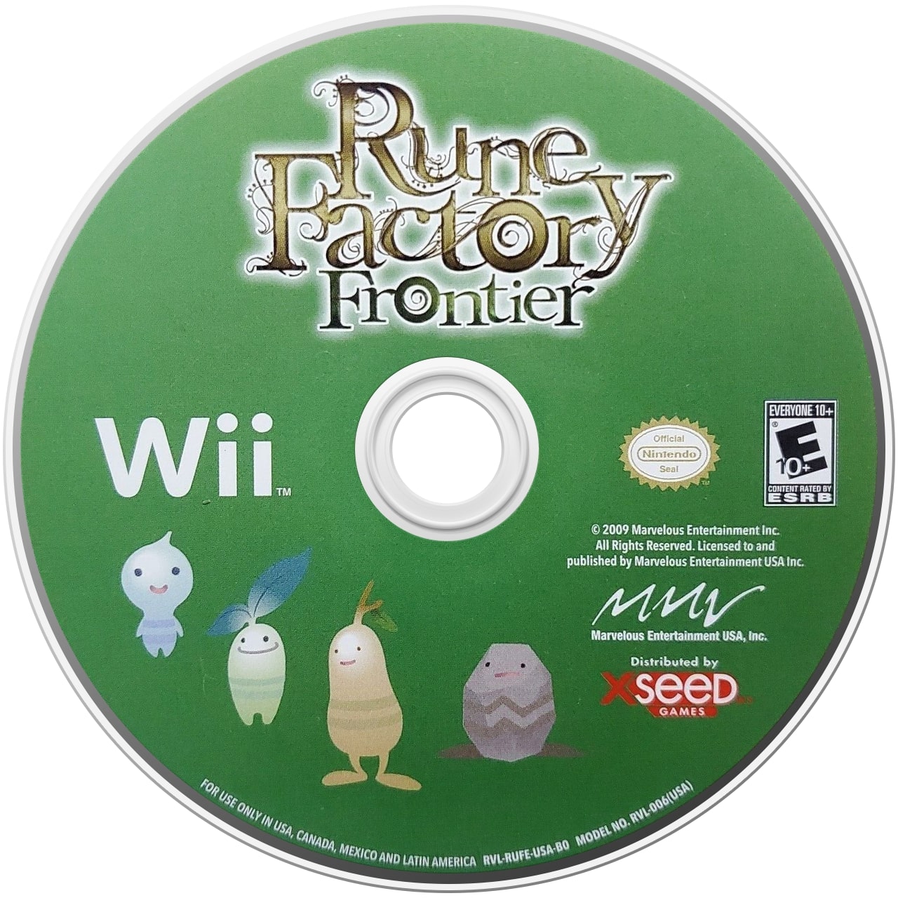 Rune Factory: Frontier Wii - Video Game - Used - CaveGamers - Image 3
