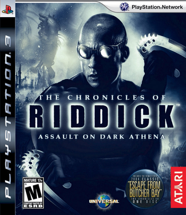 Chronicles of Riddick: Assault on Dark Athena PS3 - Video Game - Used - CaveGamers