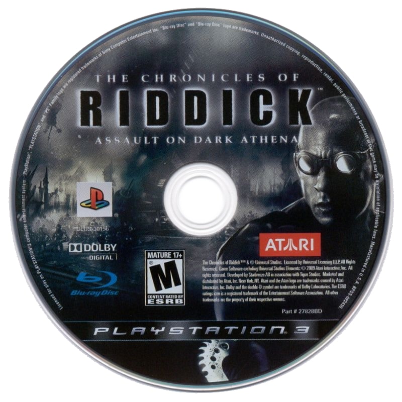 Chronicles of Riddick: Assault on Dark Athena PS3 - Video Game - Used - CaveGamers - Image 3