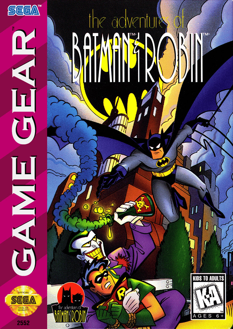 Adventures of Batman and Robin GameGear - Video Game - Used - CaveGamers