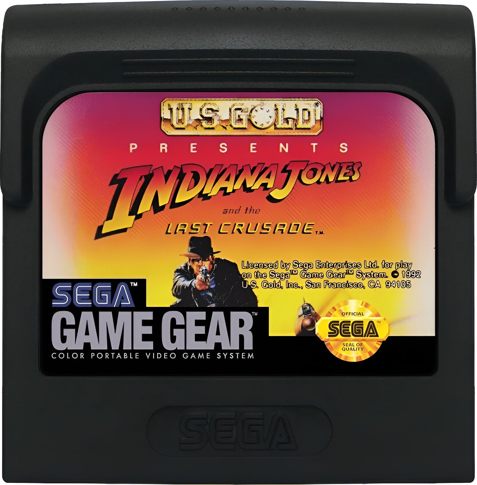 Indiana Jones and the Last Crusade GameGear - Video Game - Used - CaveGamers - Image 3