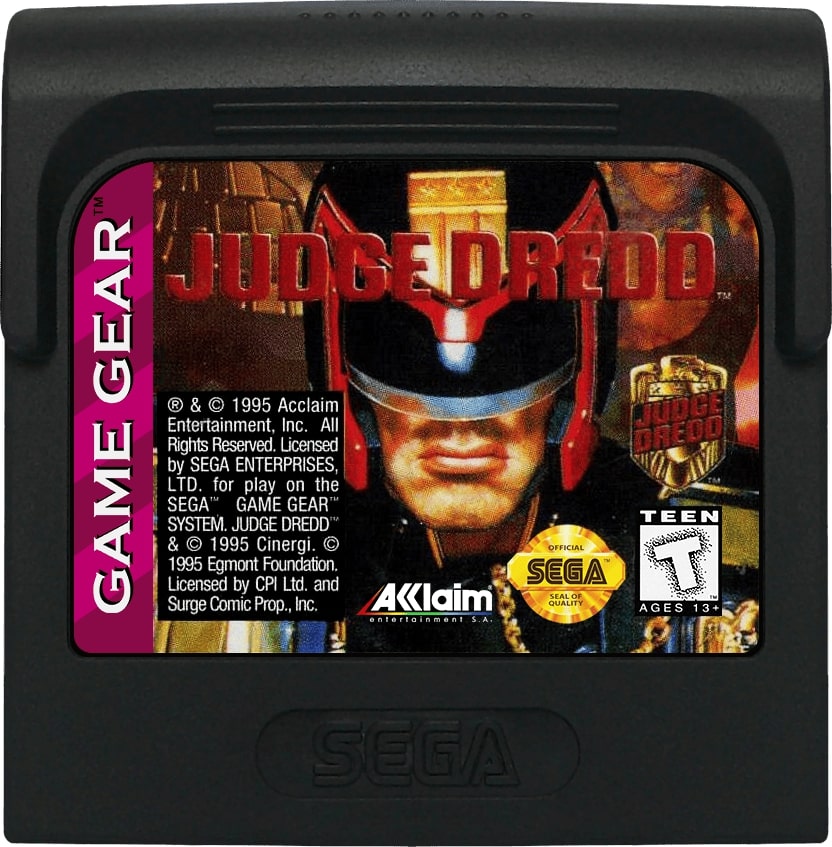 Judge Dredd GameGear - Video Game - Used - CaveGamers - Image 3