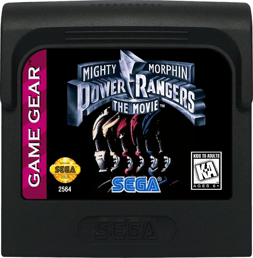 Mighty Morphin Power Rangers The Movie GameGear - Video Game - Used - CaveGamers - Image 3