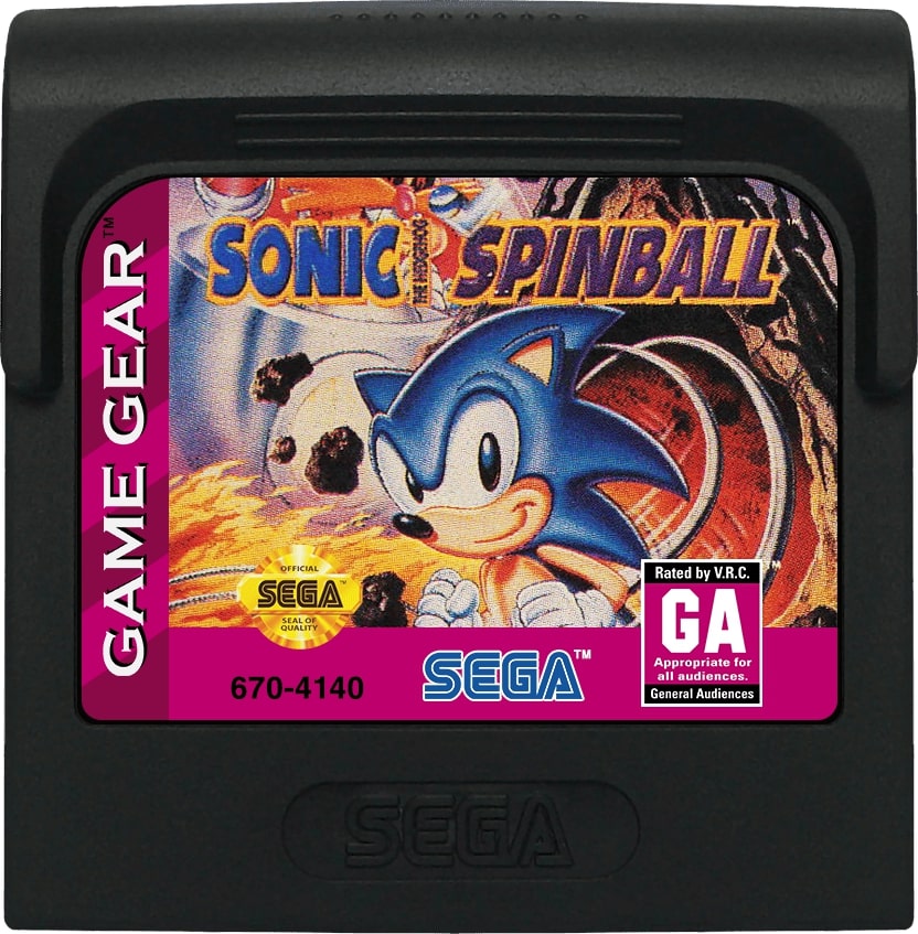 Sonic Spinball GameGear - Video Game - Used - CaveGamers - Image 3