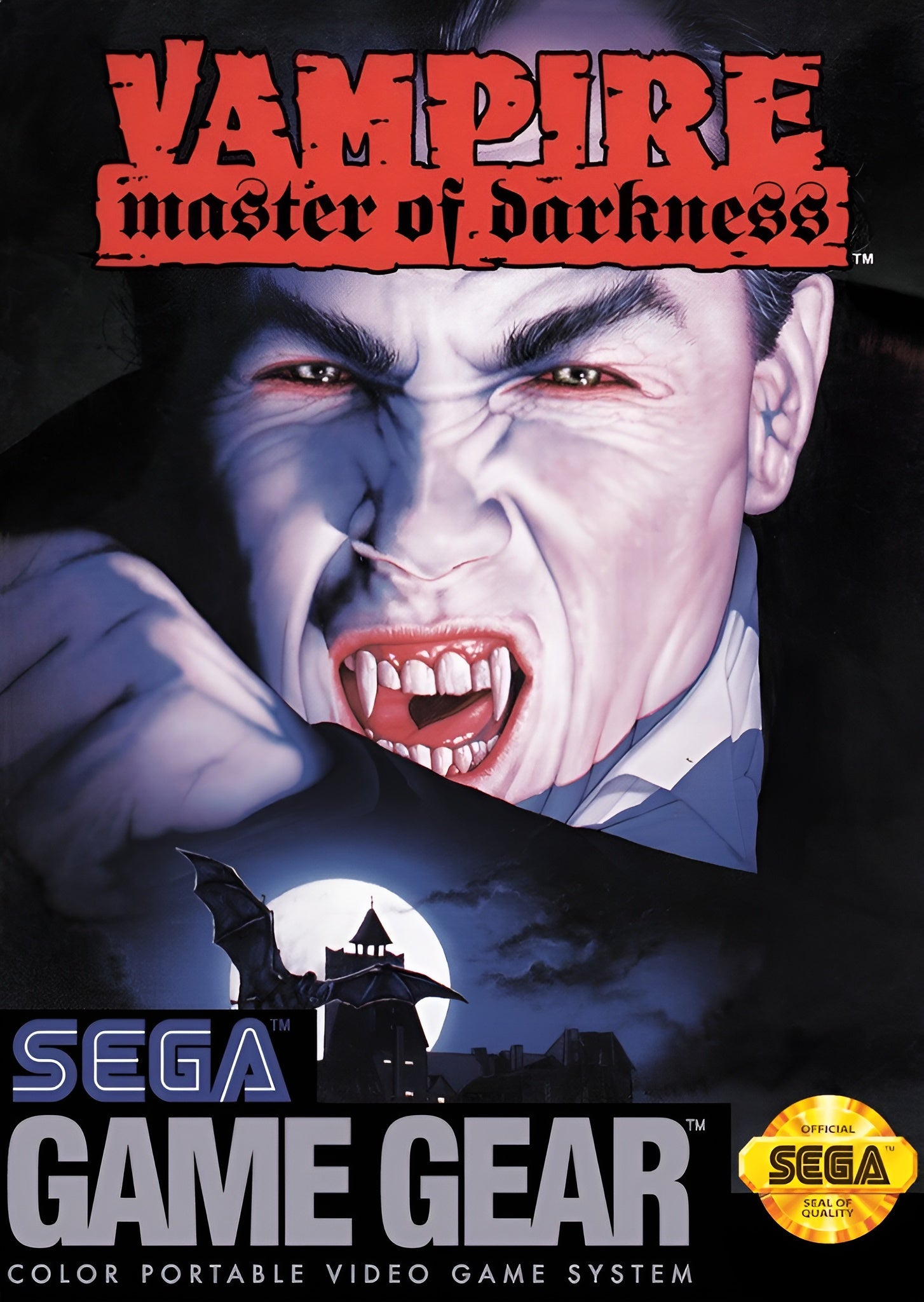 Vampire Master of Darkness GameGear - Video Game - Used - CaveGamers