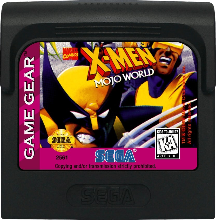 X-Men Mojo World GameGear - Video Game - Used - CaveGamers - Image 3