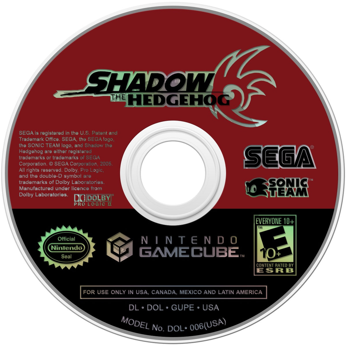 Shadow The Hedgehog GameCube - Video Game - Used - CaveGamers - Image 3