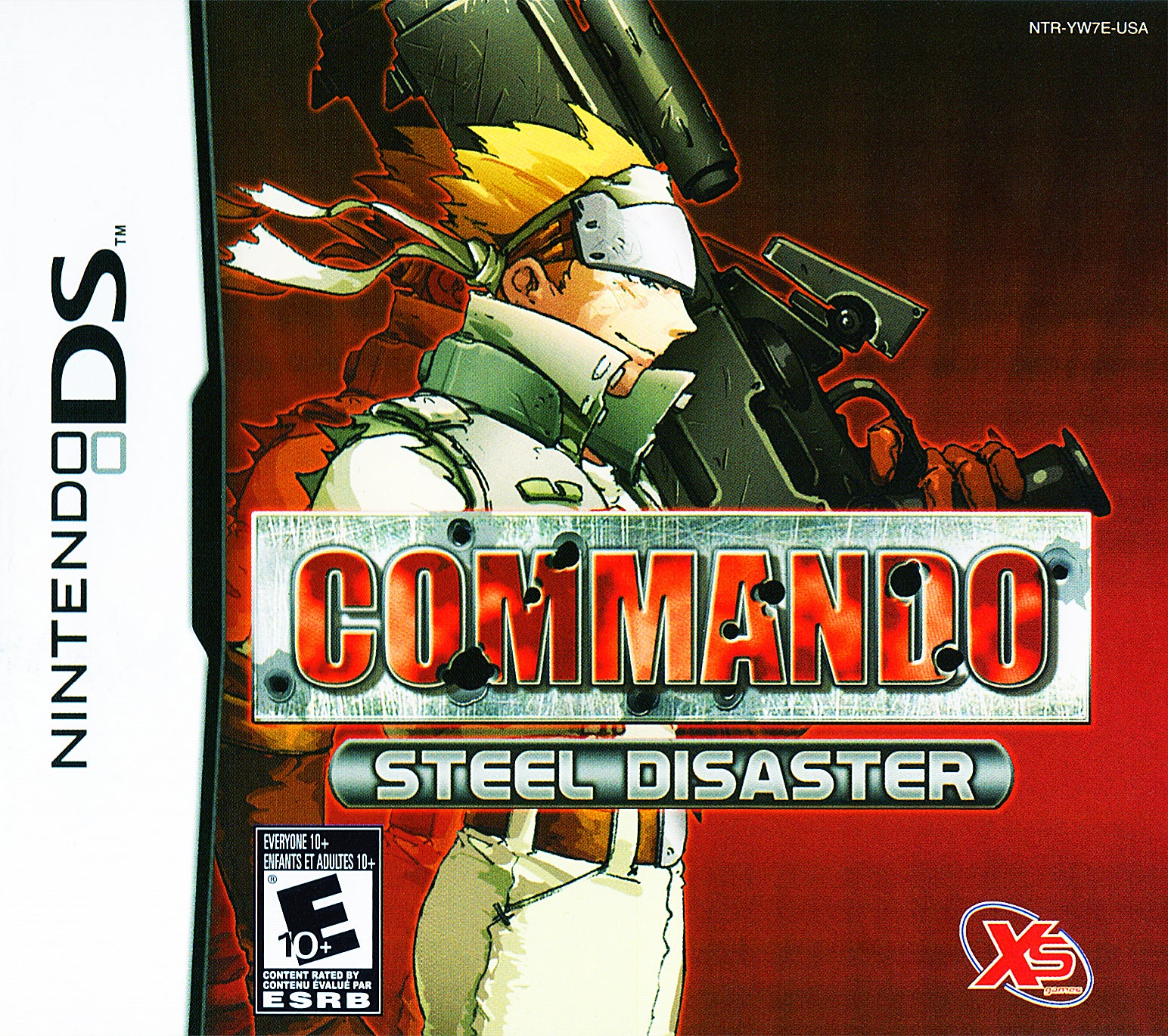 Commando: Steel Disaster DS - Video Game - Used - CaveGamers