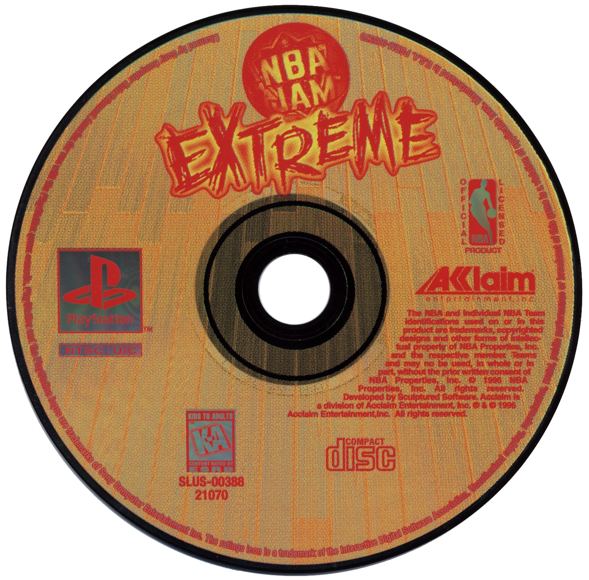 NBA Jam Extreme Playstation - Video Game - Used - CaveGamers - Image 3