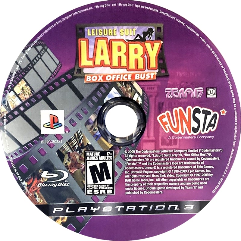 Leisure Suit Larry: Box Office Bust PS3 - Video Game - Used - CaveGamers - Image 3