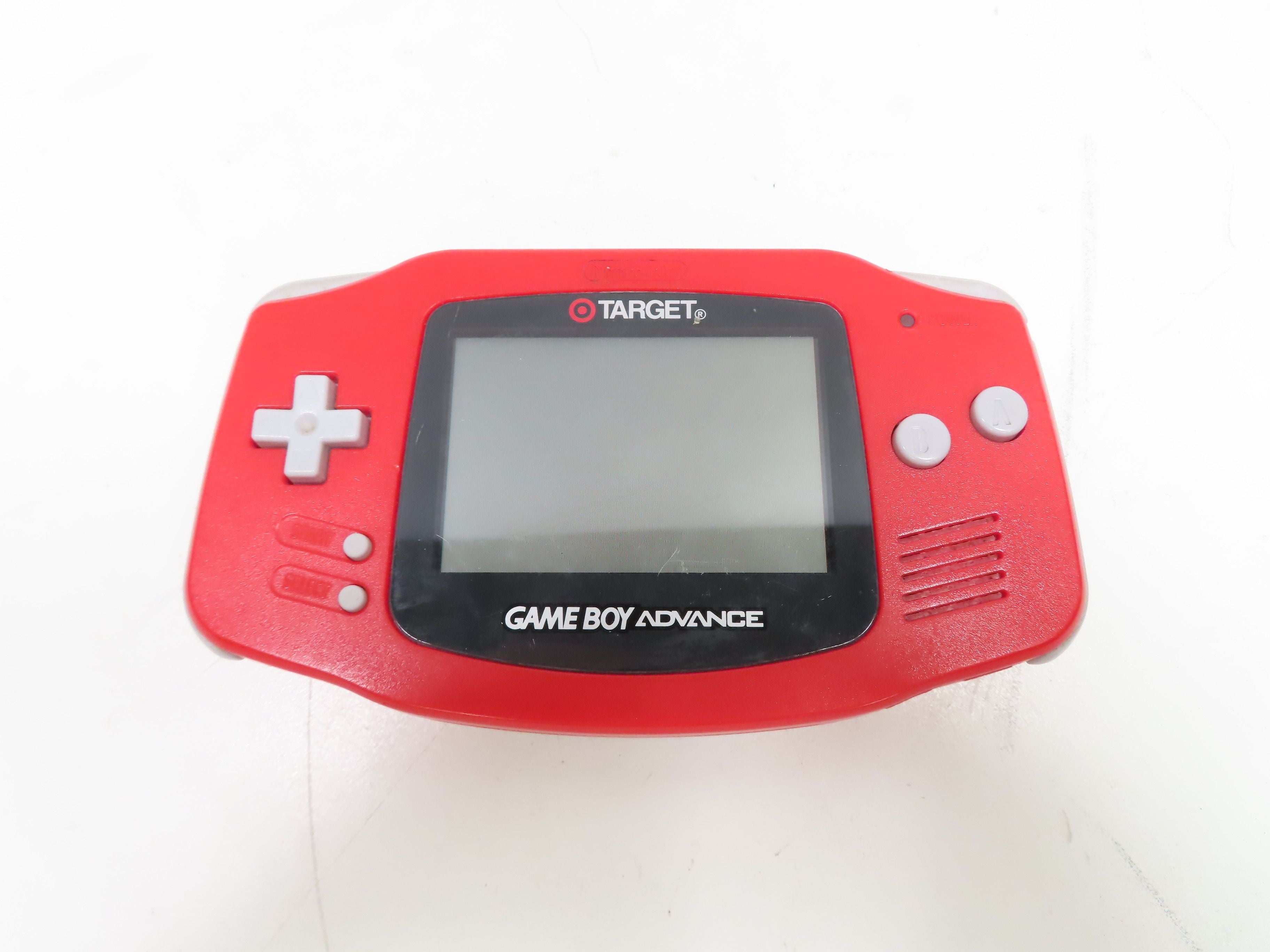 Game Boy Advance - Red Target Edition - Video Game System - Used - CaveGamers