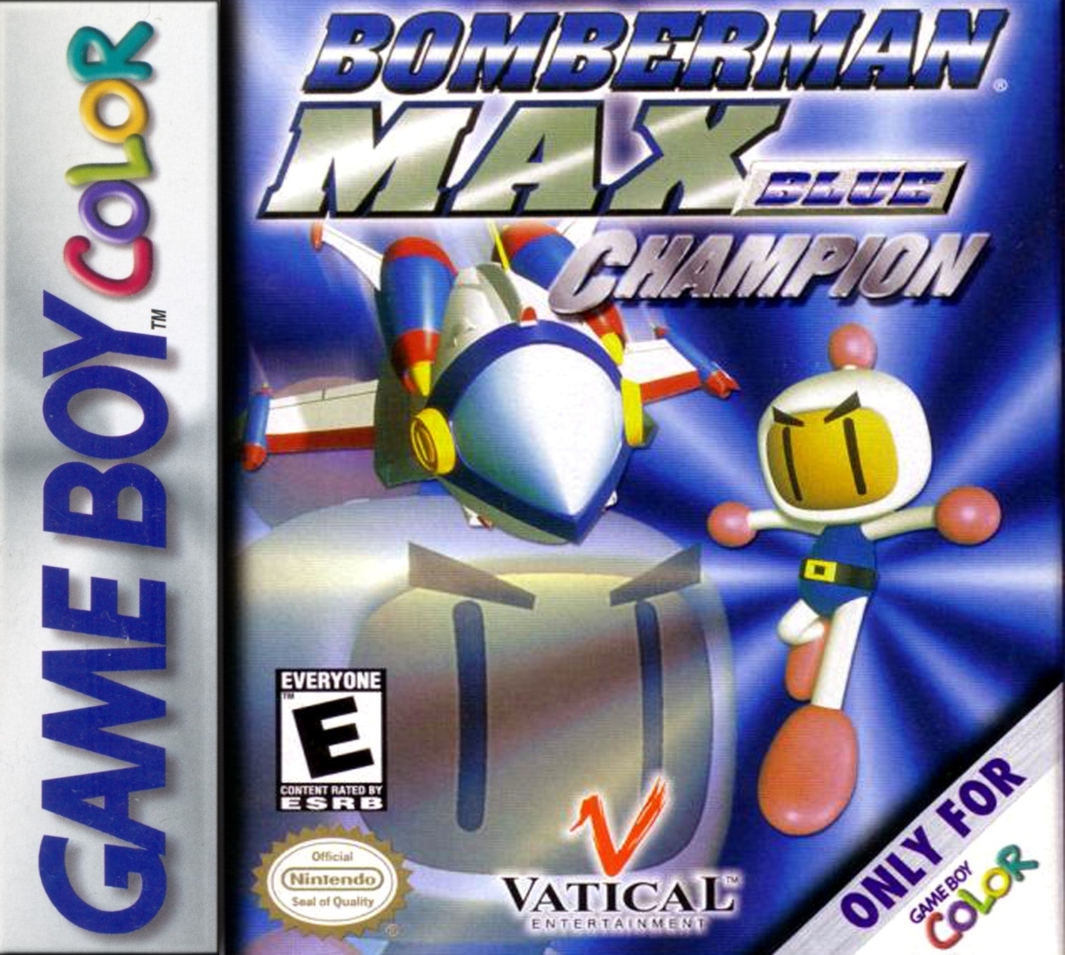 Bomberman Max Blue Champion Game Boy Color - Video Game - Used - CaveGamers