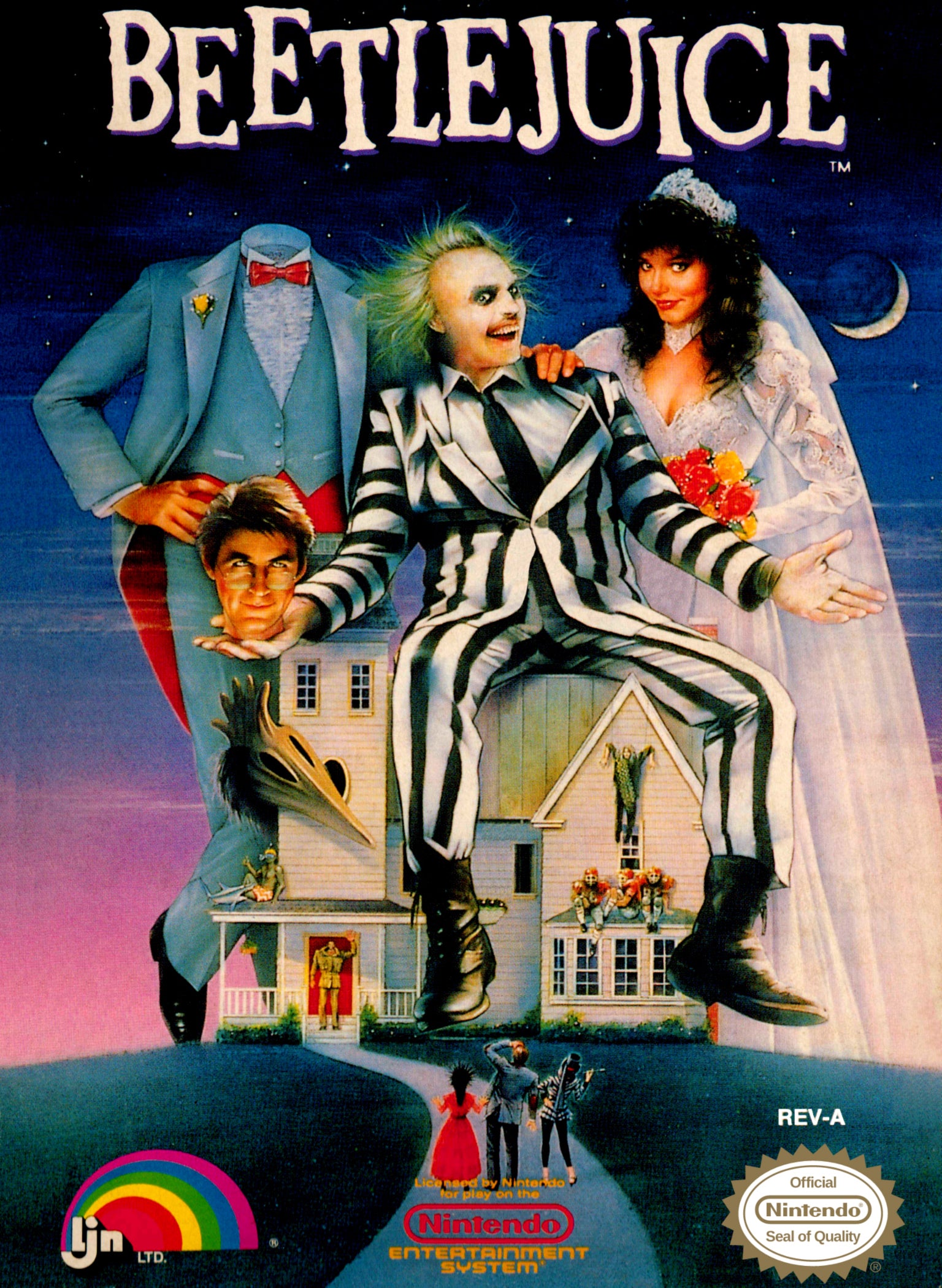 Beetlejuice NES - Video Game - Used - CaveGamers