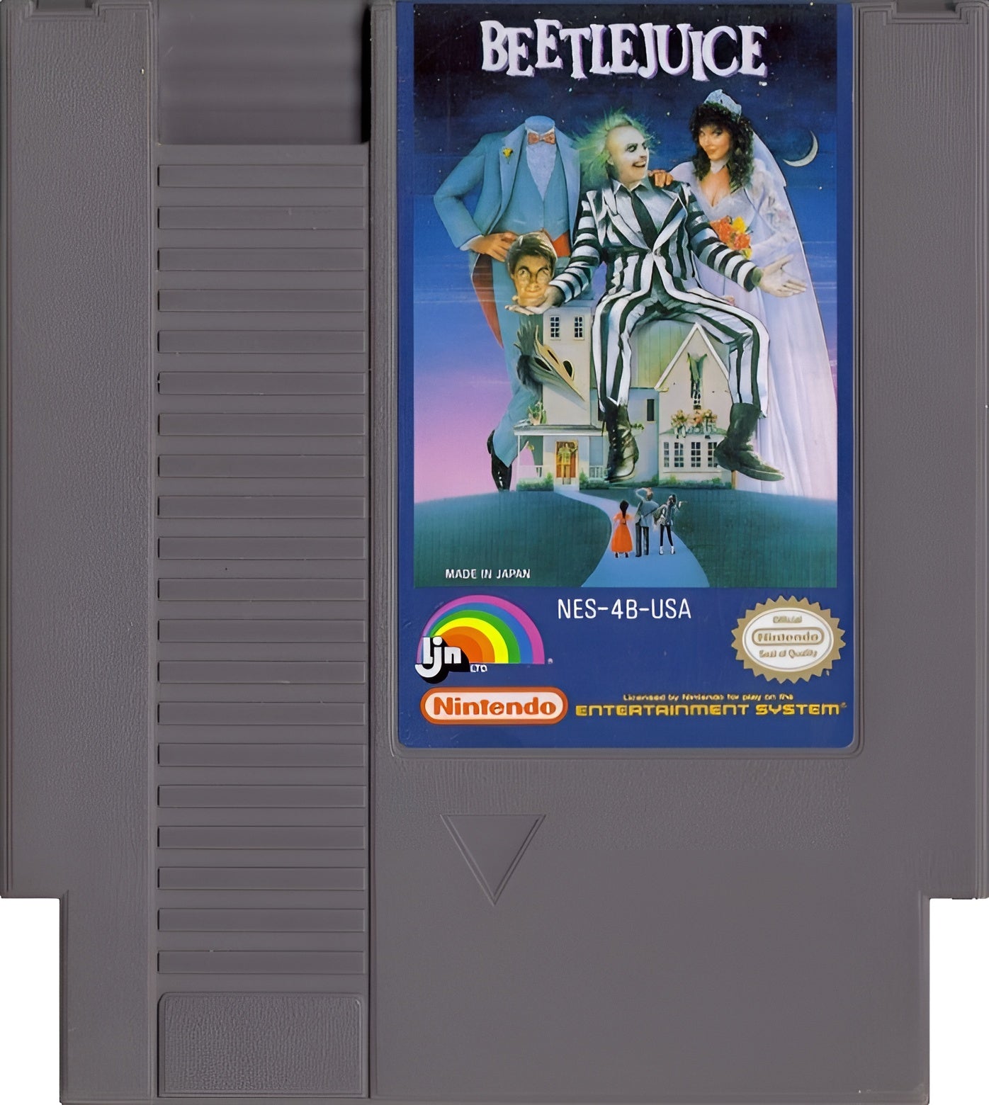 Beetlejuice NES - Video Game - Used - CaveGamers - Image 3