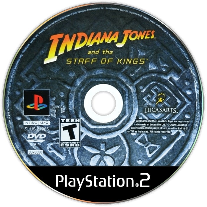 Indiana Jones and the Staff of Kings PS2 - Video Game - Used - CaveGamers - Image 3