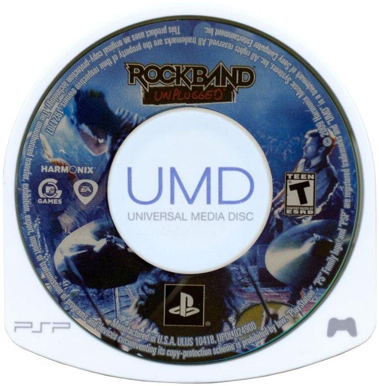 Rock Band Unplugged PSP - Video Game - Used - CaveGamers - Image 3