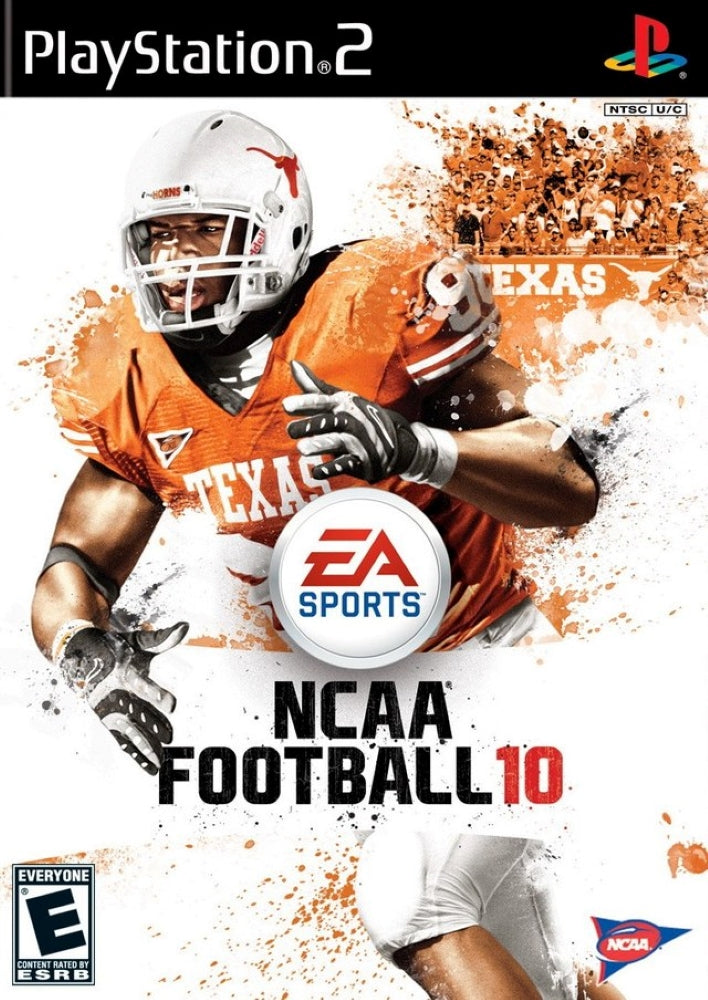 NCAA Football 10 PS2 - Video Game - Used - CaveGamers