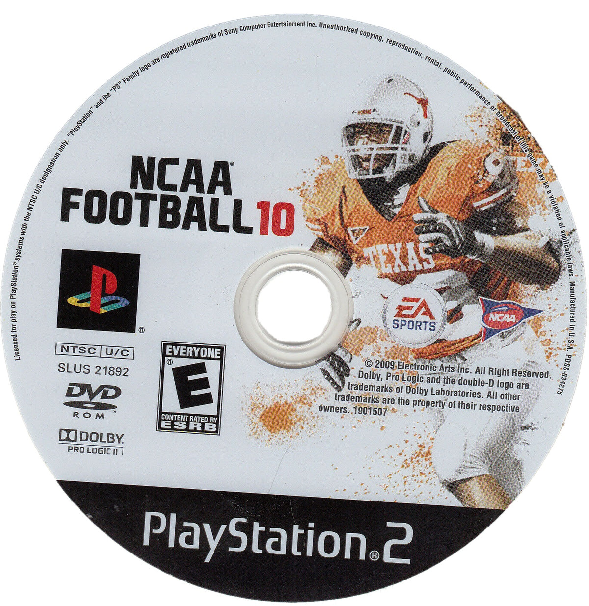 NCAA Football 10 PS2 - Video Game - Used - CaveGamers - Image 3