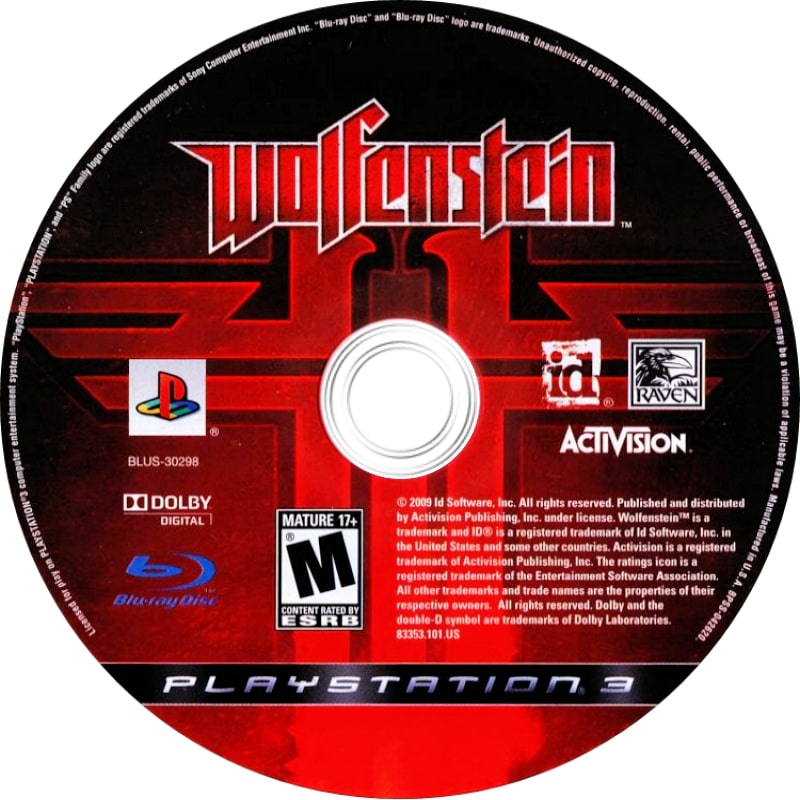 Wolfenstein PS3 - Video Game - Used - CaveGamers - Image 3