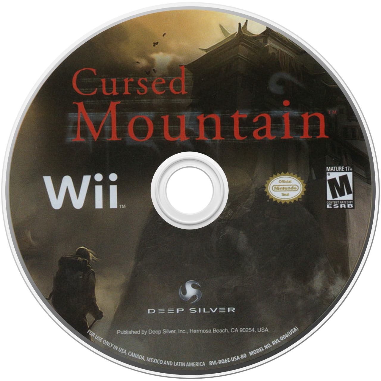 Cursed Mountain Wii - Video Game - Used - CaveGamers - Image 3
