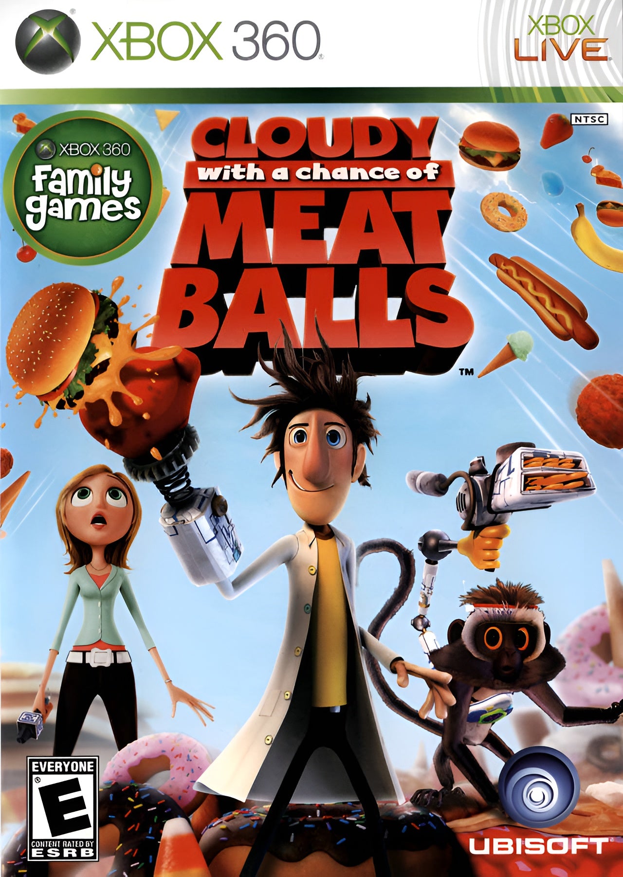 Cloudy with a Chance of Meatballs Xbox 360 - Video Game - Used - CaveGamers