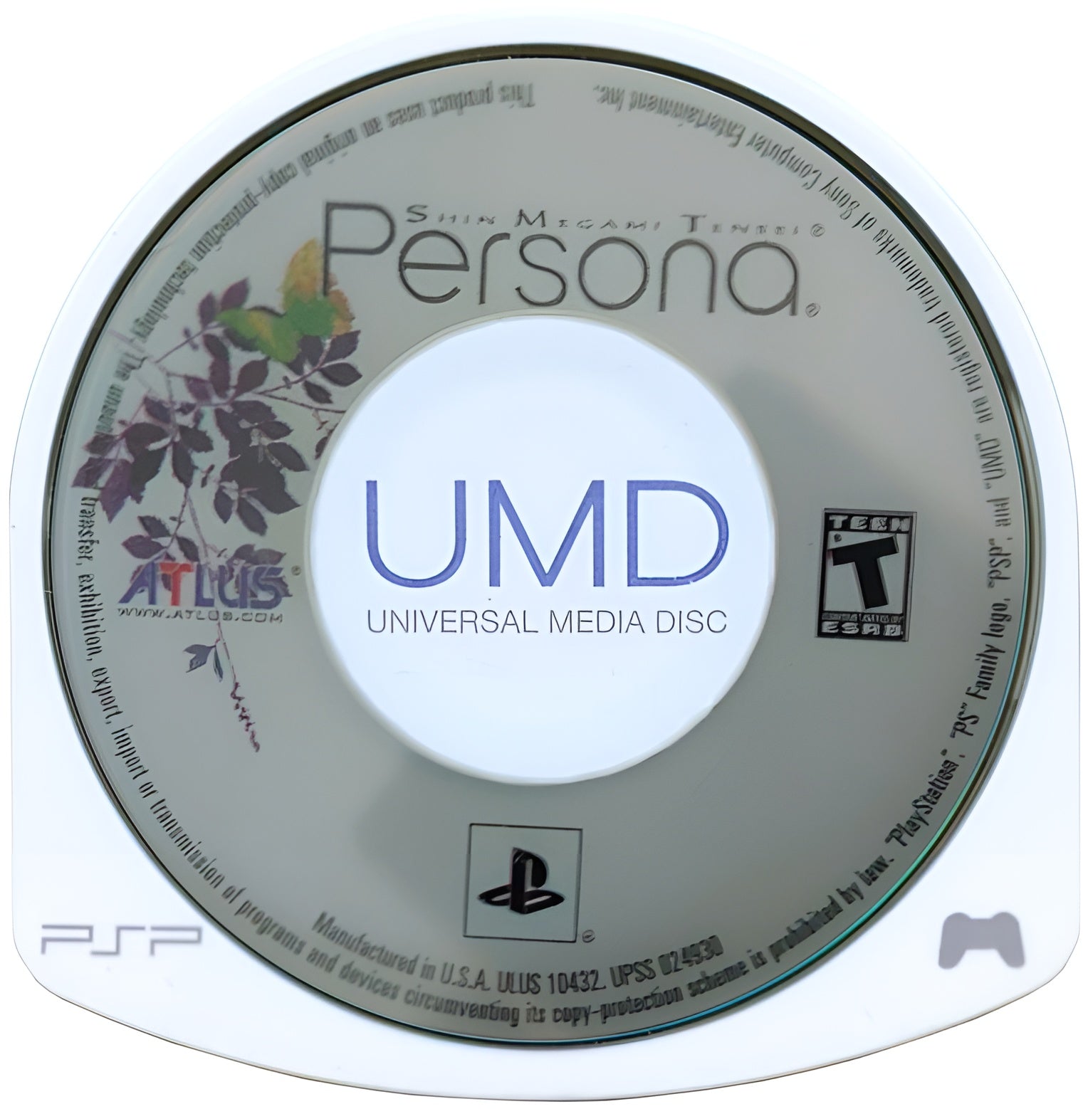 Shin Megami Tensei: Persona PSP - Video Game - Used - CaveGamers - Image 3
