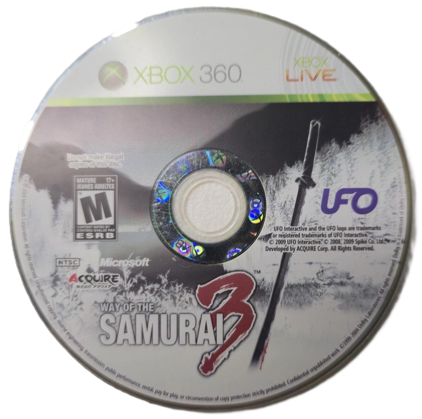 Way of the Samurai 3 Xbox 360 - Video Game - Used - CaveGamers - Image 3