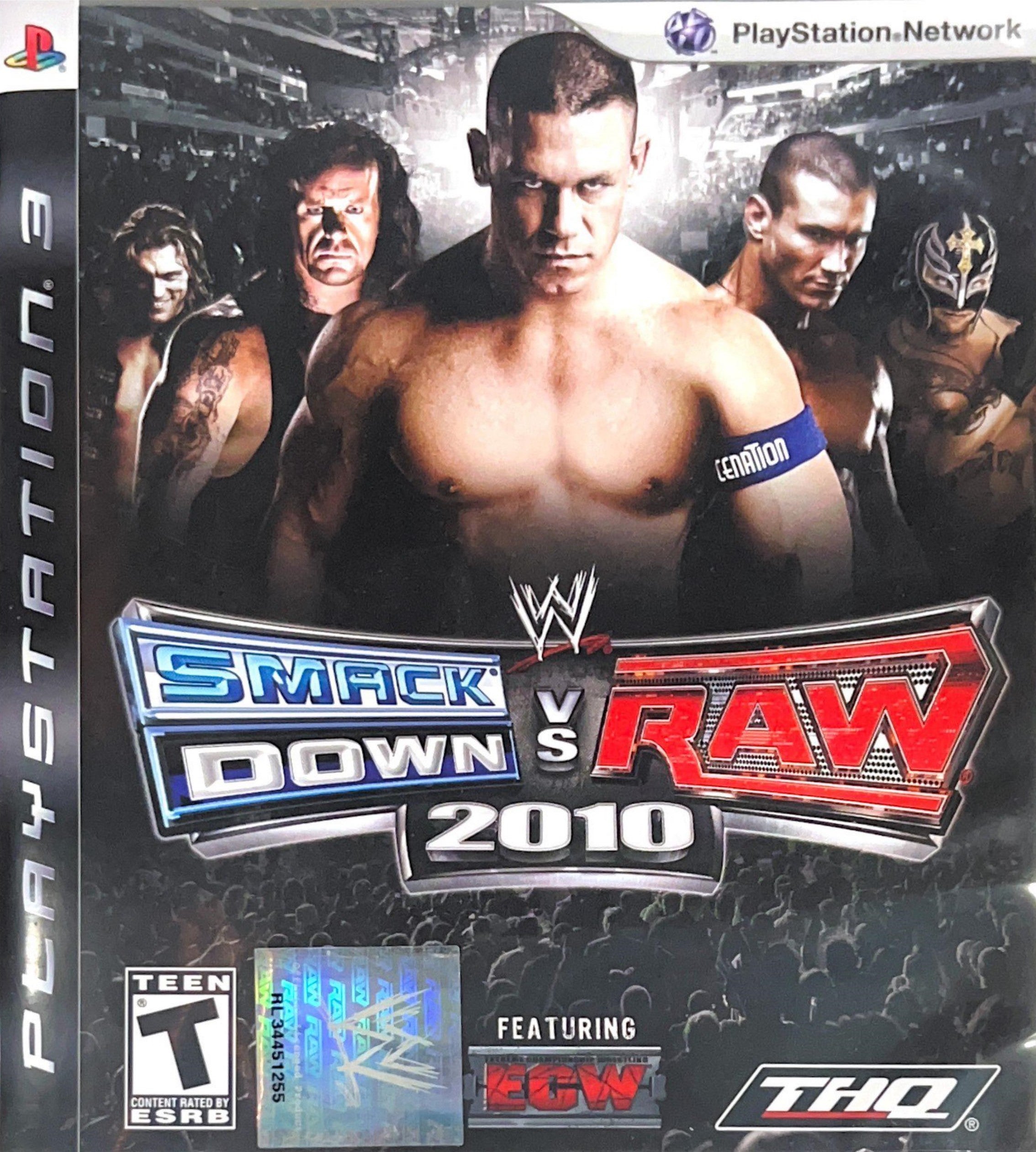 WWE Smackdown vs. Raw 2010 PS3 - Video Game - Used - CaveGamers