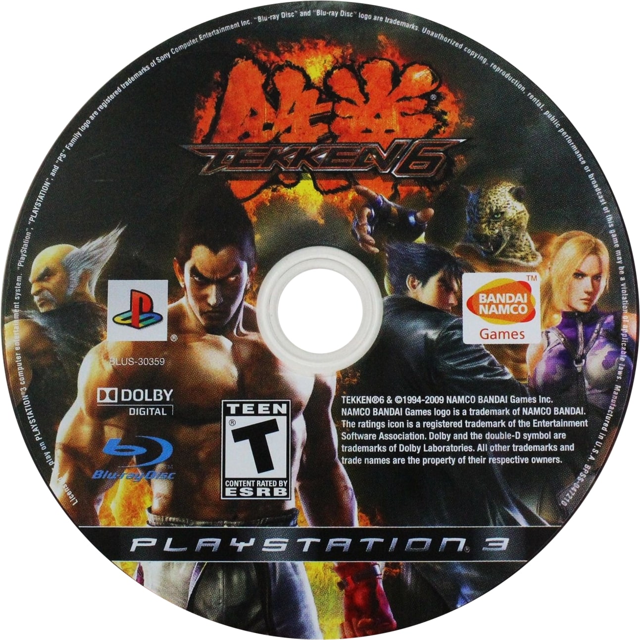 Tekken 6 PS3 - Video Game - Used - CaveGamers - Image 3