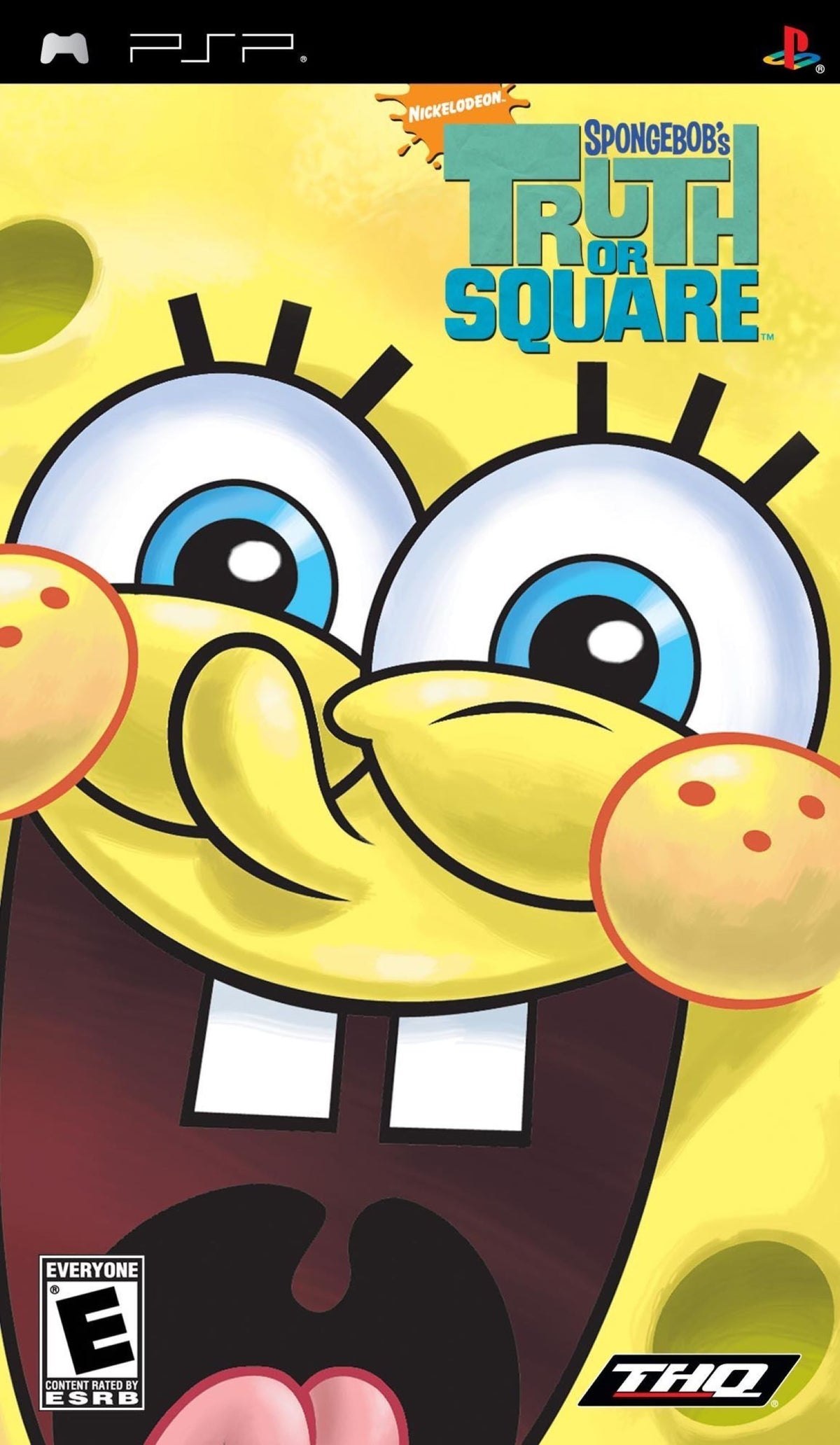 SpongeBob's Truth or Square PSP - Video Game - Used - CaveGamers