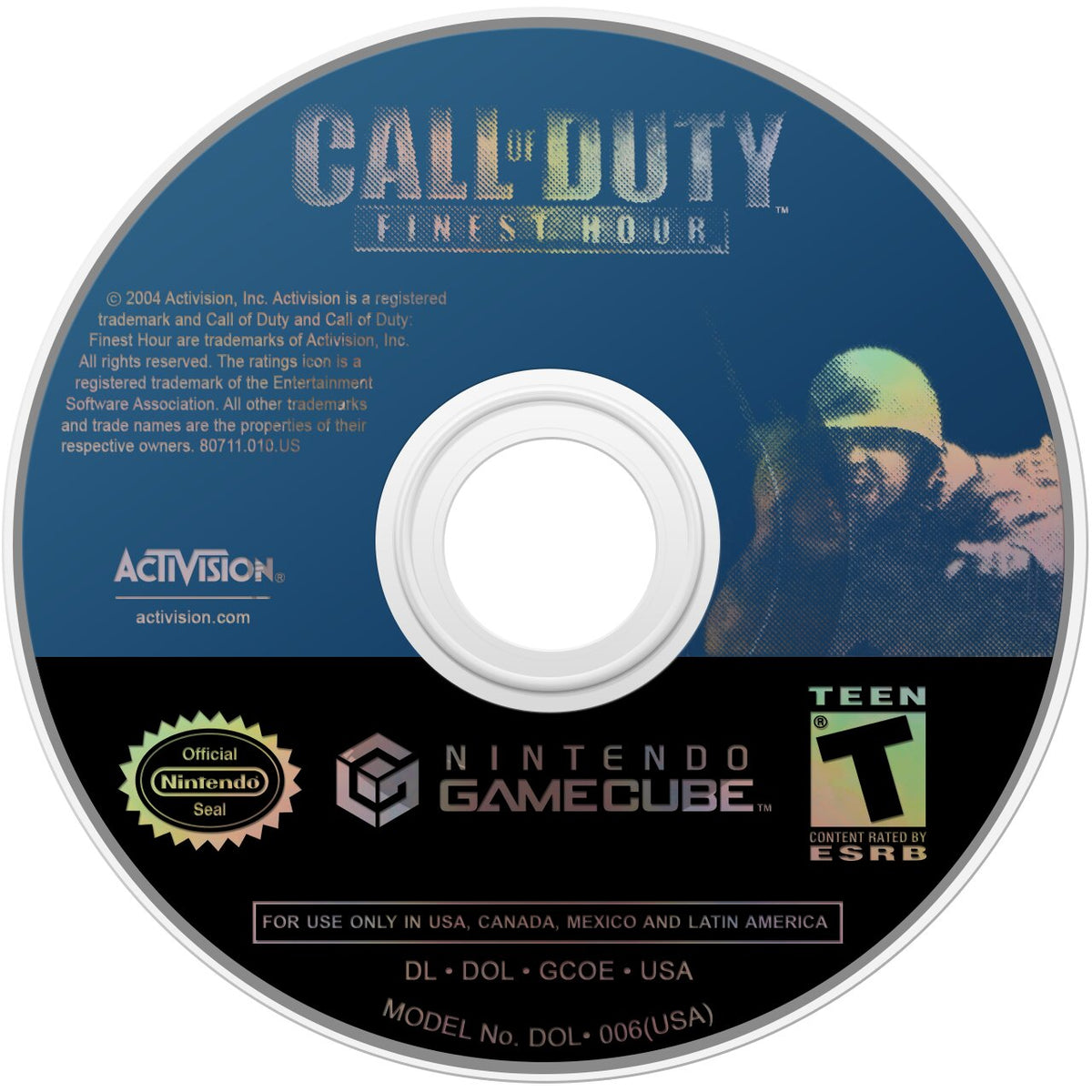 Call of Duty: Finest Hour GameCube - Video Game - Used - CaveGamers - Image 3