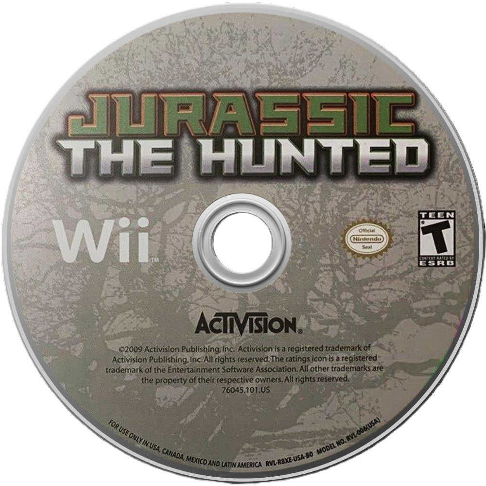 Jurassic: The Hunted Wii - Video Game - Used - CaveGamers - Image 3